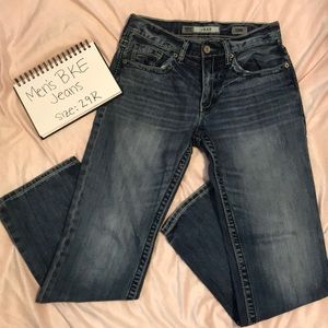 MEN’S BKE JAKE BOOTCUT JEANS!!